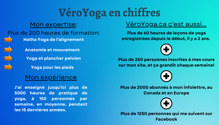VéroYoga en chiffres màj nov 2022